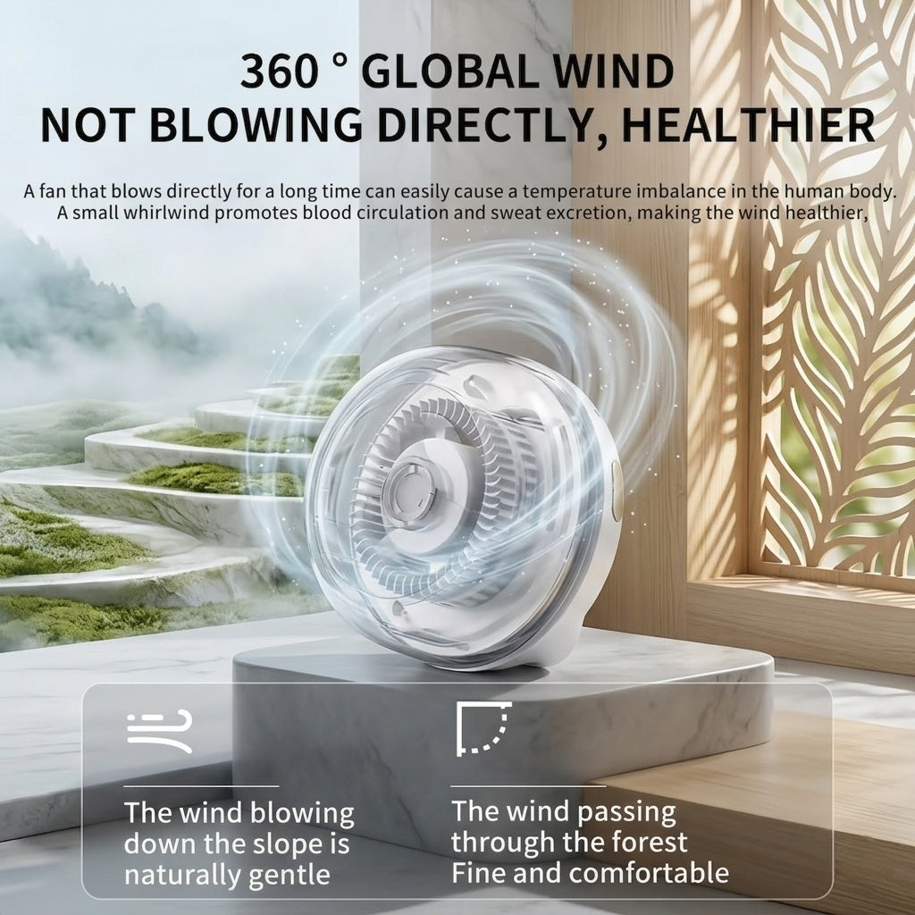 Roxyn - Mini Portable Bladeless Fan