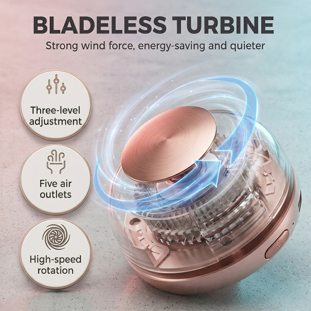 Roxyn - Mini Portable Bladeless Fan