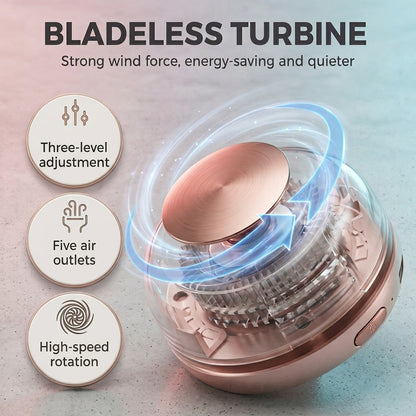 Roxyn - Mini Portable Bladeless Fan