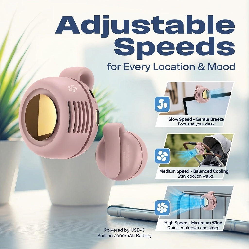 Roxyn - Mini Portable Bladeless Fan