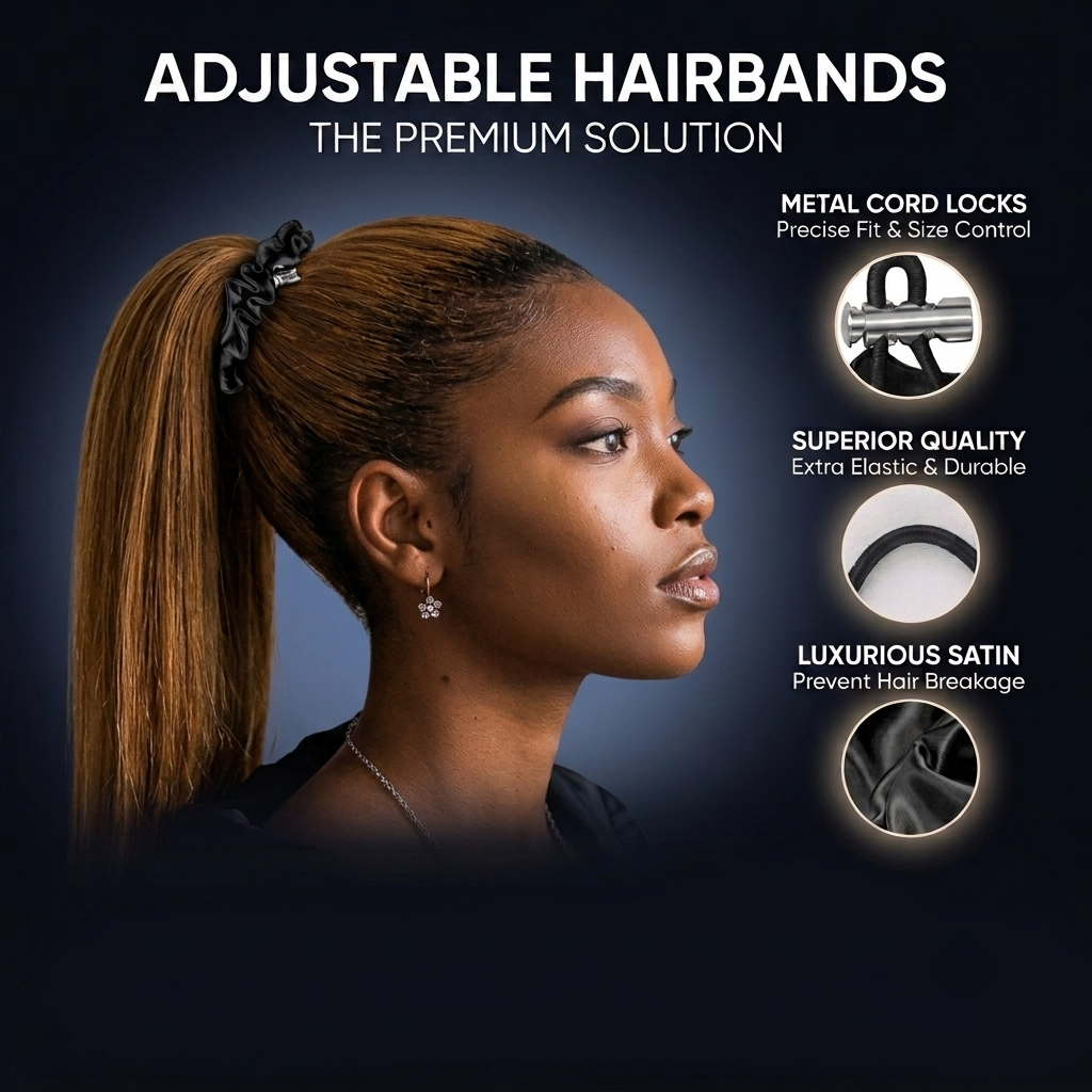 Adjustable Hair Scrunchies - Not Your Average Hair Tie