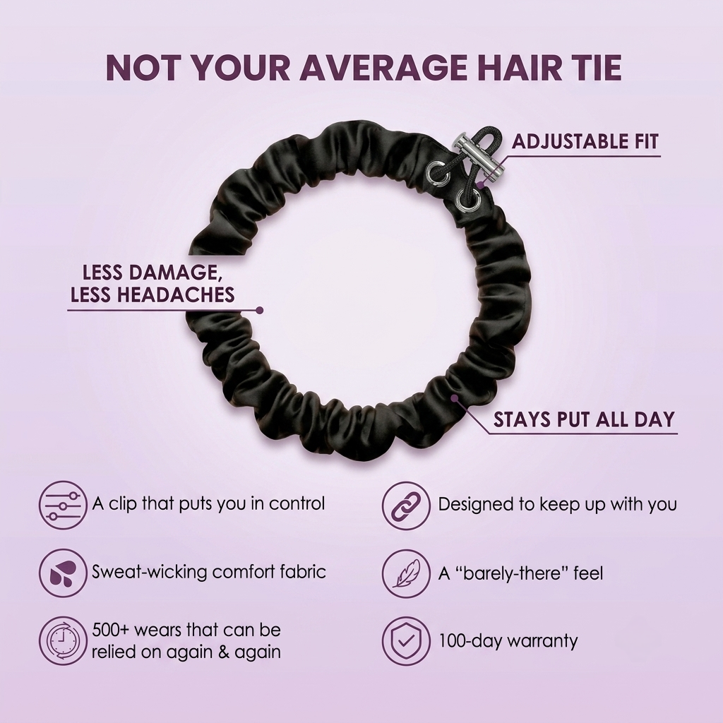 Adjustable Hair Scrunchies - Not Your Average Hair Tie