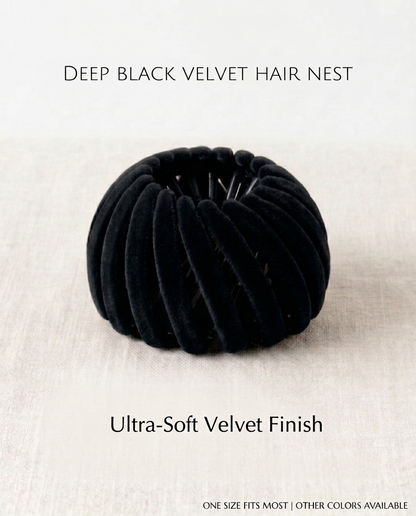 Velvet Nest Hair Clip