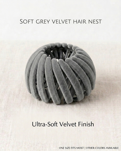 Velvet Nest Hair Clip