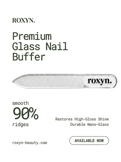 Roxyn - Crystal Glass Nail Polish Buffer