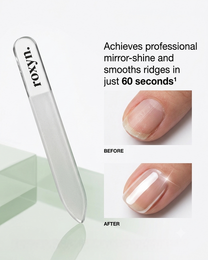 Roxyn - Crystal Glass Nail Polish Buffer