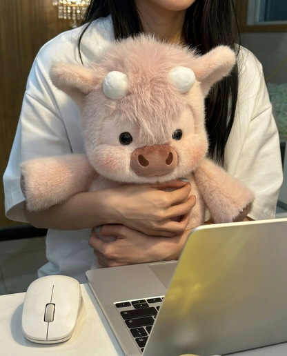 ROXY - Running Cow Plushie