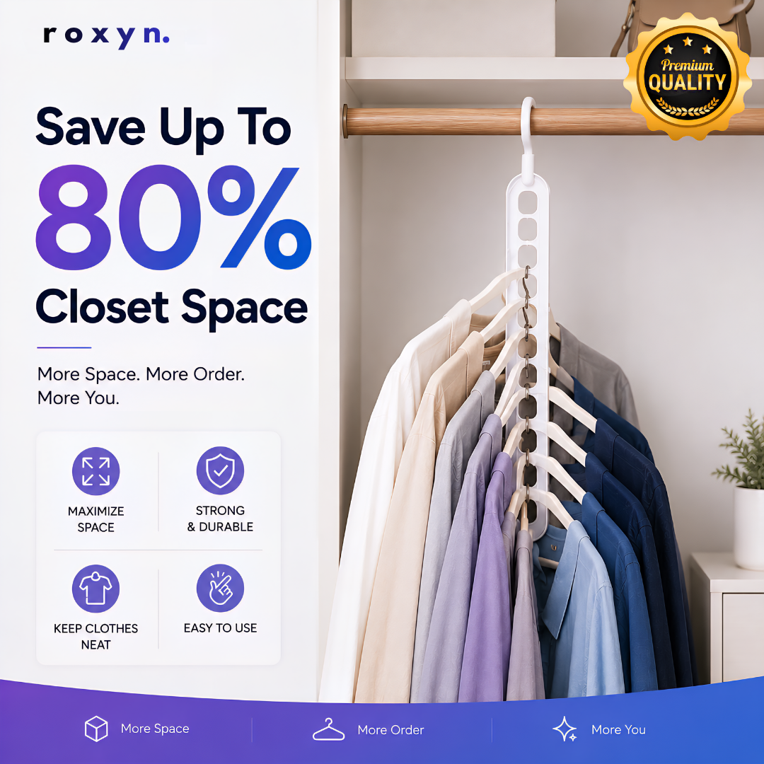Roxyn - 9 in 1 Smart Hanger Pro
