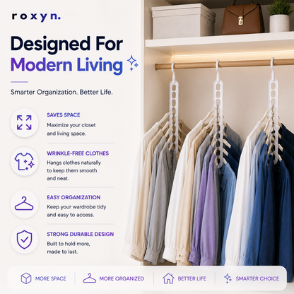 Roxyn - 9 in 1 Smart Hanger Pro