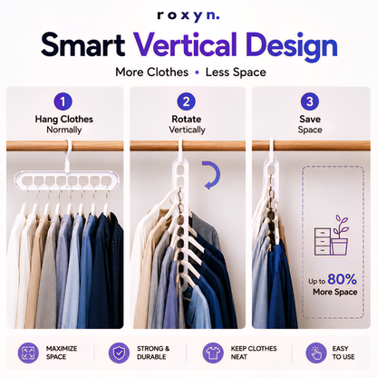 Roxyn - 9 in 1 Smart Hanger Pro