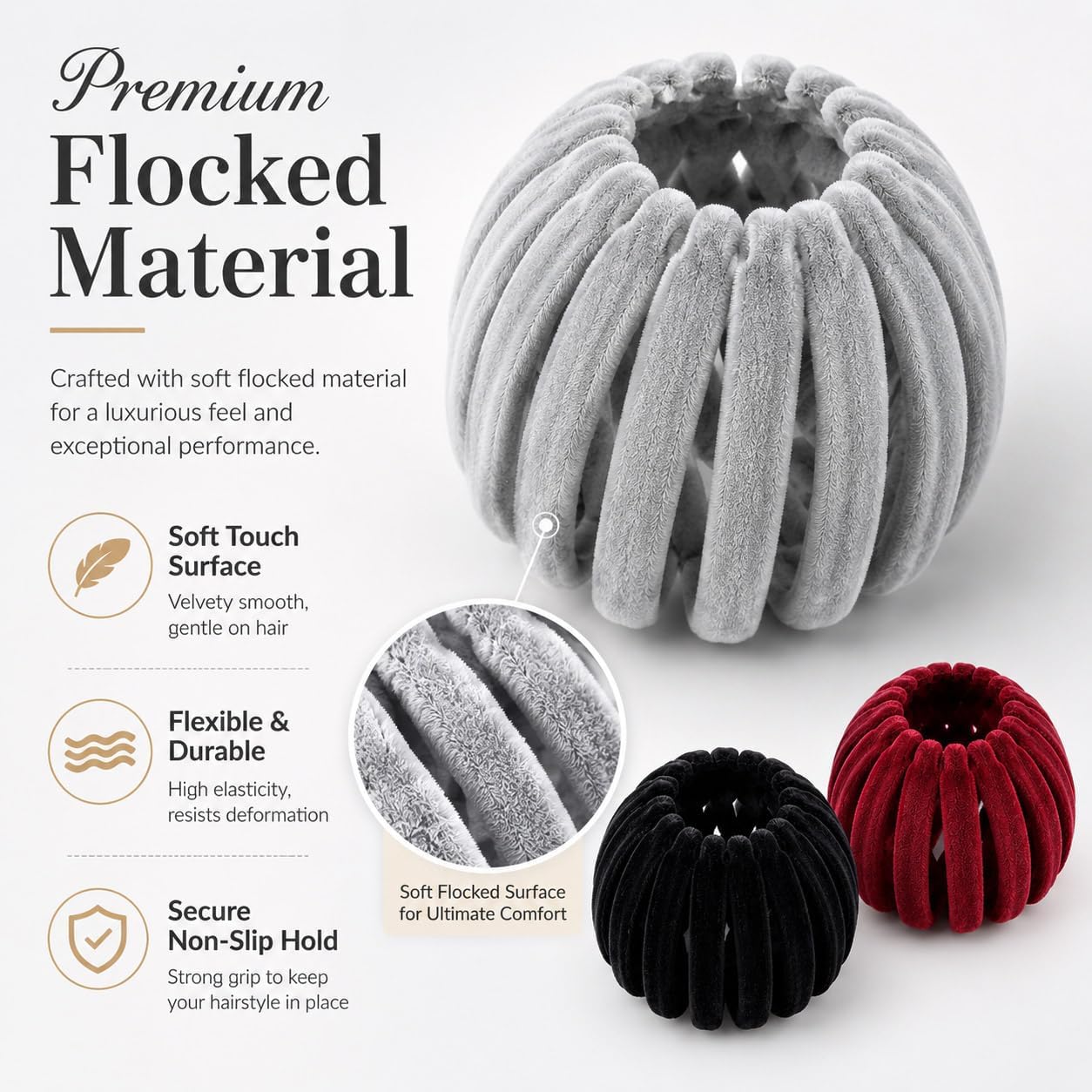 Velvet Nest Hair Clip