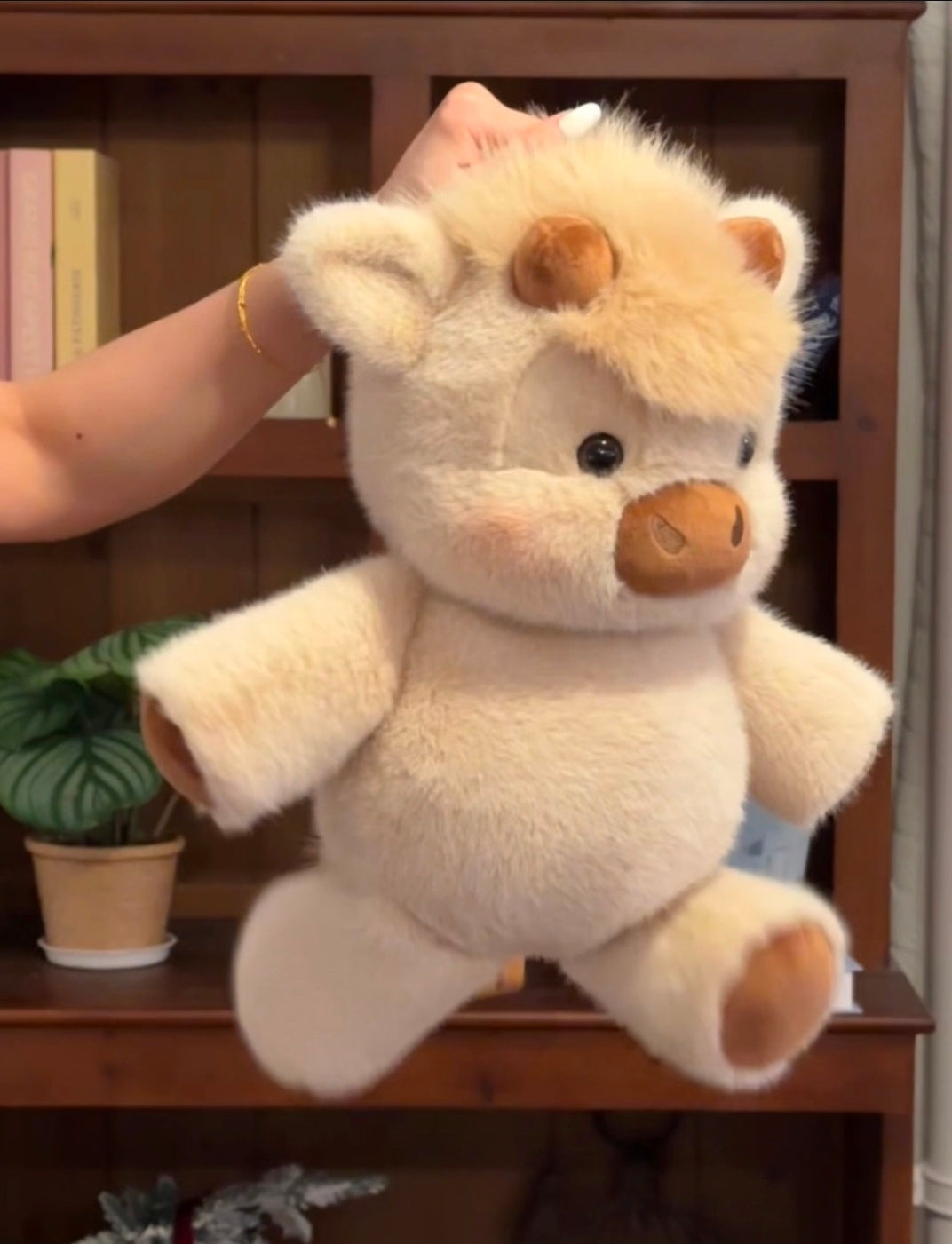 ROXY - Running Cow Plushie