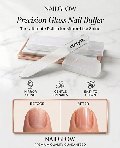 Roxyn - Crystal Glass Nail Polish Buffer