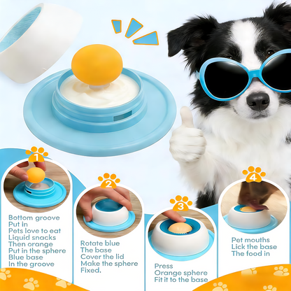 Dog Slow Feeder Bowl