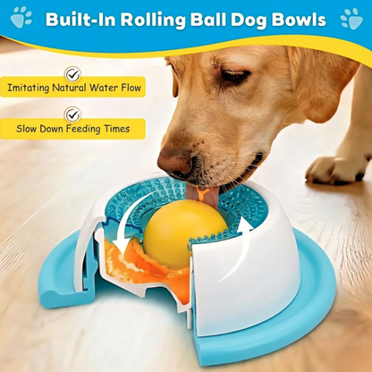 Dog Slow Feeder Bowl